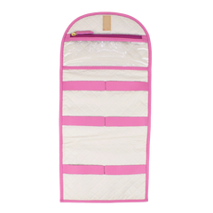 Necessaire Porta Laço Libélula em Couro Personalizada