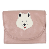 Necessaire Porta Laço Little Dog em Couro Personalizada