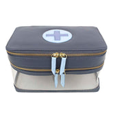 Necessaire Remédio Jumbo Oceano com Azul Bebé e Sky Pronta Entrega