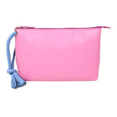 Necessaire Sandrine G Rosa Orquídea com Sky Pronta Entrega