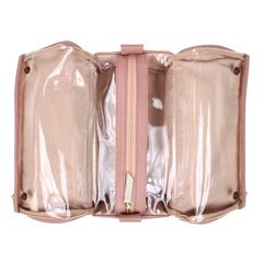 Necessaire Triple Borboleta em Couro Personalizada