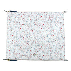 Necessaire Trocas Estampa Blossom Tecido com Sky Pronta Entrega