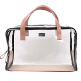 Necessaire Vicky G em Vinil e Couro Personalizada