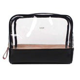 Necessaire Vicky M em Vinil e Couro Personalizada