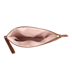 Necessaire Victória GG em Couro Personalizada