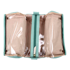 Necessaire Triple Arco Íris em Couro Personalizada