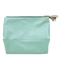 Necessaire Triple Arco Íris em Couro Personalizada