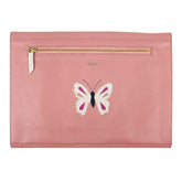 Pasta A4 Borboleta em Couro Personalizado