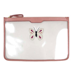 Pasta A4 Crystal Borboleta em Couro e Vinil Personalizada