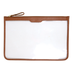 Pasta A4 Crystal em Vinil e Couro Personalizada