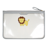 Pasta A4 Crystal Little Lion em Couro e Vinil Personalizada