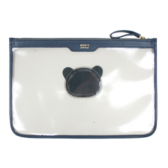 Pasta A4 Crystal Little Panda em Couro e Vinil Personalizada