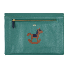 Pasta A4 Little Horse em Couro Personalizado