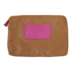 Pasta Notebook G em Couro Personalizada