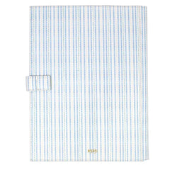 Pasta Portfólio Cavalo Joca Estampa Listrado Pontilhado em Couro Personalizado