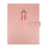 Pasta Portfólio Nossa Senhora em Couro Personalizado