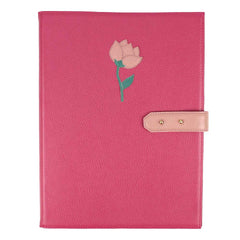 Pasta Portfólio Tulipa em Couro Personalizado