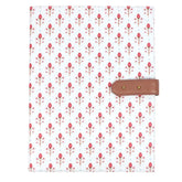 Pasta Portfólio Estampa Estampa Blossom em Couro Personalizado