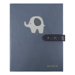 Pasta Portfólio Little Elephant em Couro Personalizado
