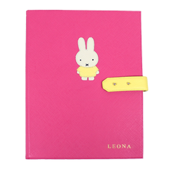 Pasta Portfólio Petit Lapin em Couro Personalizado