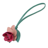 Pendente Flor Amarílis em Couro