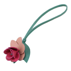 Pendente Flor Amarílis em Couro