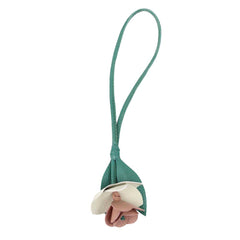 Pendente Flor Amarílis Off White Liso com Algodão Doce Liso Pronta Entrega