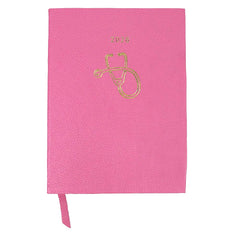 Planner My Days 2026 com Hotstamping Estetoscópio em Couro Personalizado