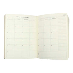 Planner My Days 2026 em Couro Personalizado