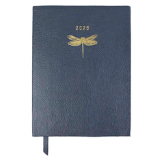 Planner My Days 2026 com Hotstamping Libélula em Couro Personalizado