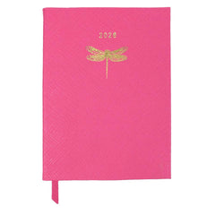 Planner My Days 2026 com Hotstamping Libélula em Couro Personalizado