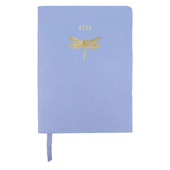 Planner My Days 2026 com Hotstamping Libélula em Couro Personalizado