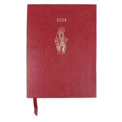 Planner My Days 2026 com Hotstamping Nossa Senhora das Graças em Couro Personalizado