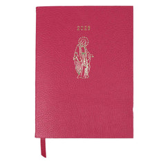 Planner My Days 2026 com Hotstamping Nossa Senhora das Graças em Couro Personalizado
