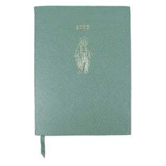 Planner My Days 2026 com Hotstamping Nossa Senhora das Graças em Couro Personalizado