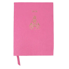 Planner My Days 2026 com Hotstamping Nossa Senhora Medalha em Couro Personalizado