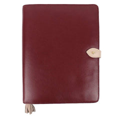 Planner Burgundy Liso com Rose Liso Pronta Entrega
