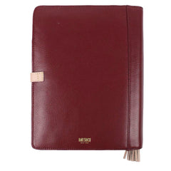 Planner Burgundy Liso com Rose Liso Pronta Entrega