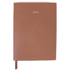 Planner My Days 2026 em Couro Personalizado