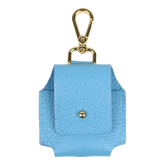 Porta AirPods Aqua Liso Pronta Entrega