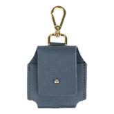 Porta AirPods Chumbo Safiano Pronta Entrega