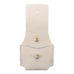 Porta AirPods Off White Liso Pronta Entrega