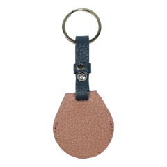 Porta Airtag em Couro Personalizado