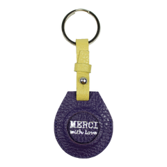 Porta Airtag em Couro Personalizado