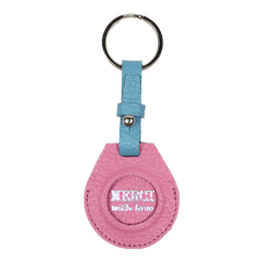 Porta Airtag em Couro Personalizado