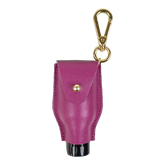 Porta Álcool Gel Envelope Fúcsia Safiano Pronta Entrega