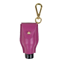 Porta Álcool Gel Envelope Fúcsia Safiano Pronta Entrega