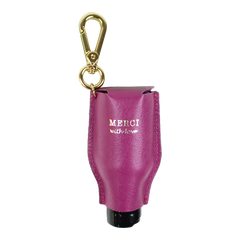 Porta Álcool Gel Envelope Fúcsia Safiano Pronta Entrega