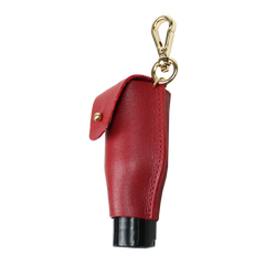 Porta Álcool Gel Envelope Vermelho Safiano Pronta Entrega