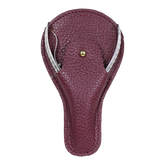 Porta Alicate de Unha Burgundy Liso Pronta Entrega